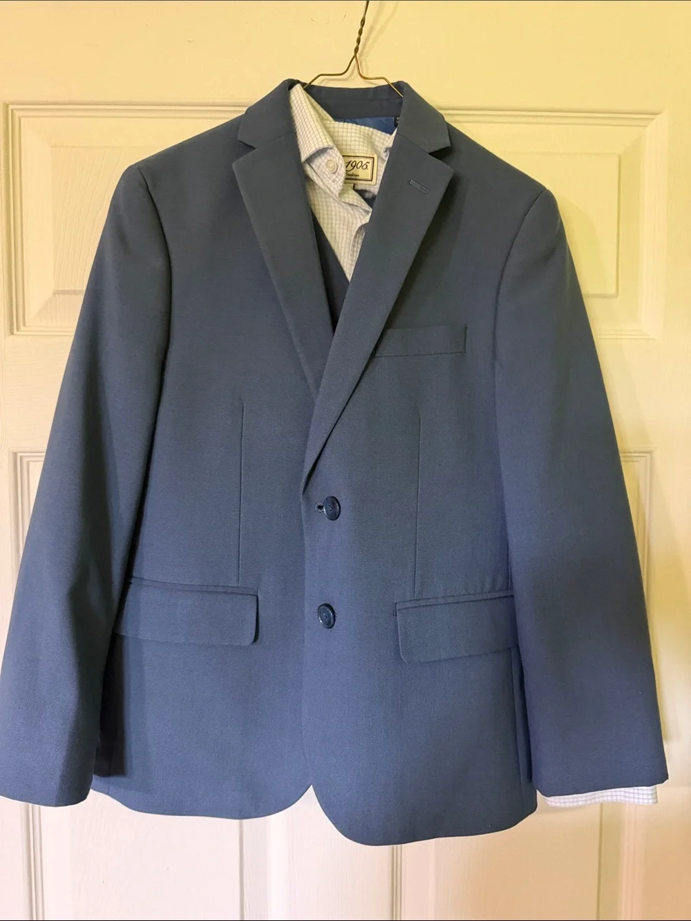 Jos. A. Bank Boys Blue Suit